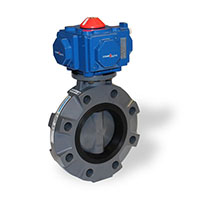 PCD/PCS Series Automated BYV Series Butterfly Valves