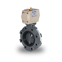 PMD4/PMS4 Series Automated BYV Series Butterfly Valves